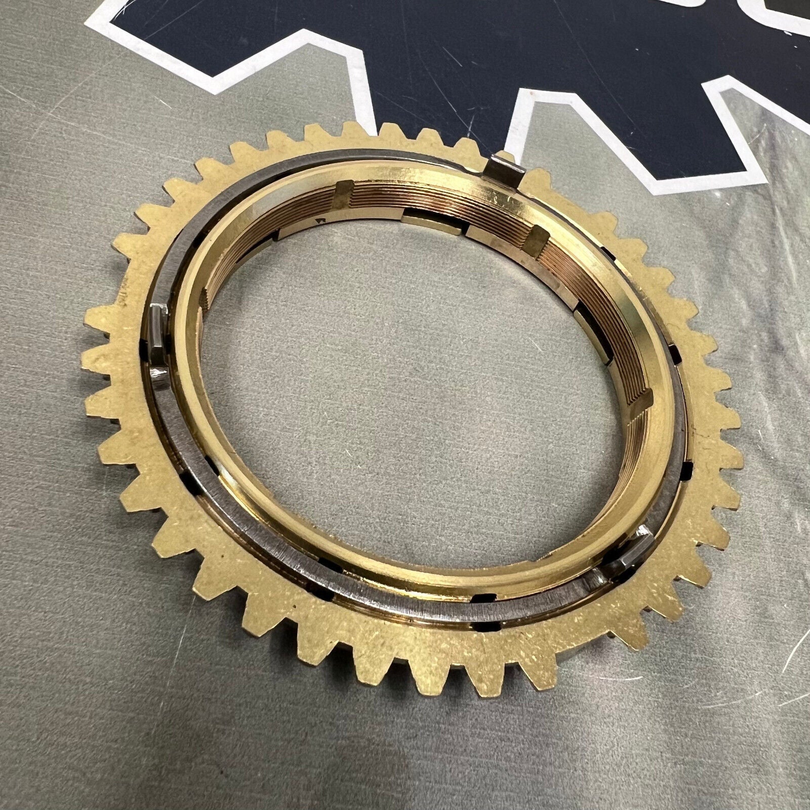 brass gears Honda Kseries OEM 1st/2nd Brass Synchro RSX Civic EP3 SI (used) – Gear Driven INC
